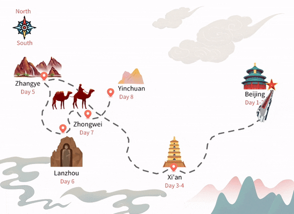 10 Days Exotic Tour: Beijing, Xi’an, Zhangye, Yinchuan